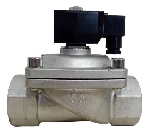 Válvula Solenoide De Acero Inoxidable, 2  , Na, 110vac 60hz