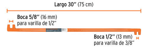 Grifa De Dos Bocas De 5/8 Y 1/2