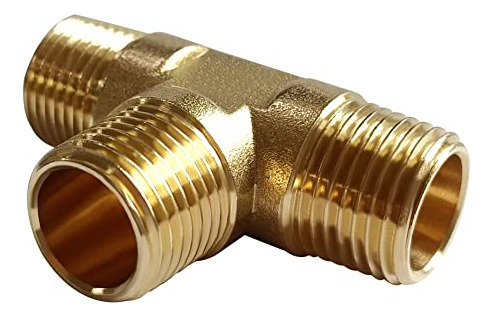 Conector De Latón Npt Macho De 1/2 Pulgada Para Agua/petróle