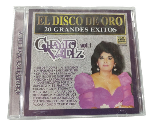 Chayito Valdez 20 Grandes Exitos Vol.1 Cd