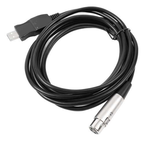 Cable De Micrófono Usb A Xlr, Señal Estable Profesional