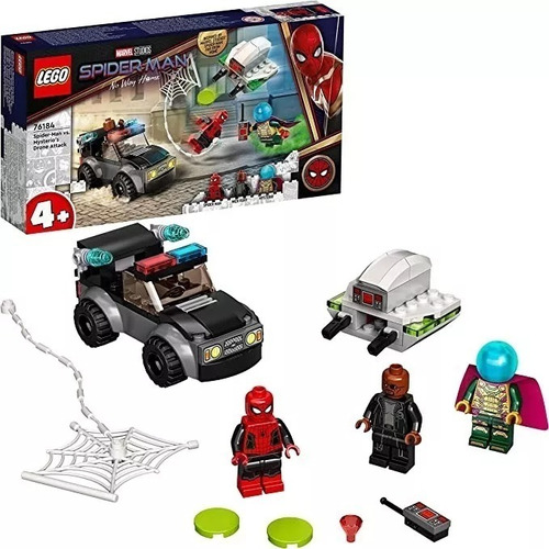 Lego Spiderman Vs Mysterio Ataque Del Dron Marvel 76184 Ed