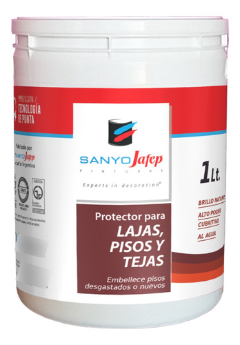 Protector Para Lajas, Pisos Y Tejas 1lt Envío Gratis Caba