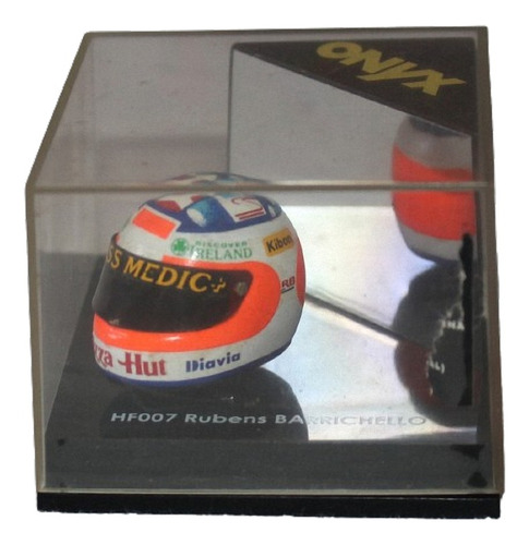 Capacete Em Miniatura Rubens Barrichello 1994 Onyx