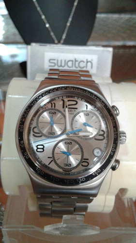 Imagen 1 de 4 de Reloj Swatch Original Modelo Crono Acero