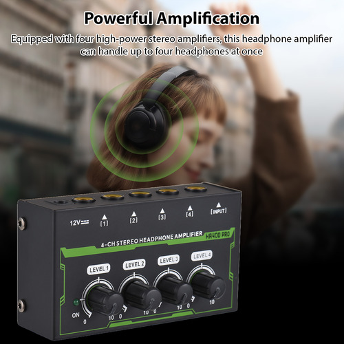 Amplificador Am Studio Splitter Para Auriculares Stage Mini
