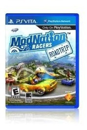 Jogo Ps Vita Lacrado Modnation Racers Roadtrip Para Psvita
