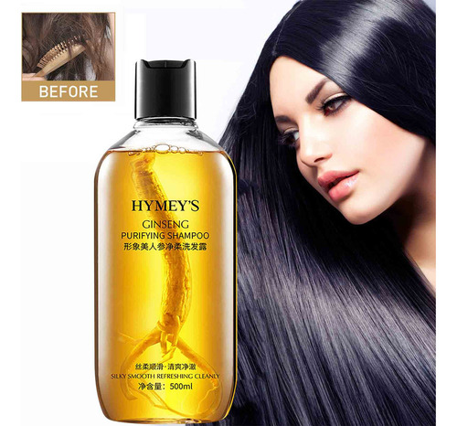 Shampoo De Extrato De Ginseng Para Anti-queda De Cabelo Sham