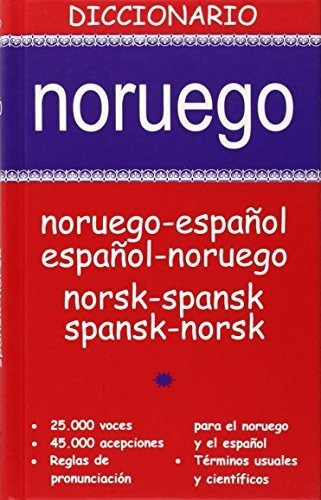 Dº Noruego Nor-esp / Esp-nor (diccionarios)