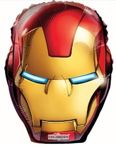 Ironman Superheroe Avengers Globo Cabeza 18in Fiesta Decora