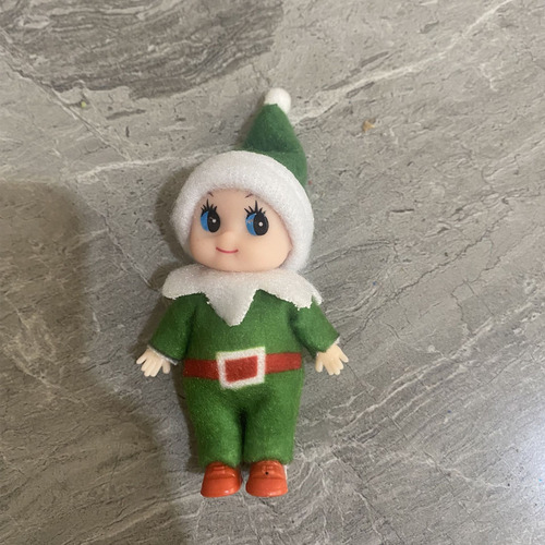 7pcs Muñeca De Elfo Pequeño De Navidad Para Bebé