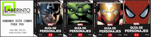 Marvel Guia De Personajes A-z 4 Puzzle Book Catapulta 