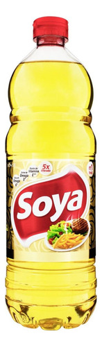 Óleo De Soja Soya Garrafa Sem Glúten 900 Ml