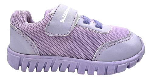 Tenis Niño Bubble Gummers Con Velcro Casual Choclo Hit Lila