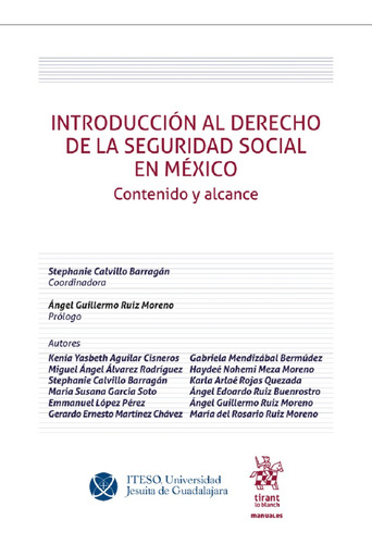 Libro: Introducción Al Derecho De La Seguridad Social En Méx