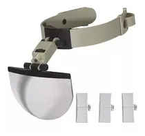 Comprar Lupa Binocular Galileo Manos Libres Luz Led Lv7460 Vincha 5,5x De Aumento Cosmetologia 