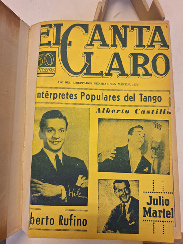 El Canta Claro - Revista Encuadernada (1950)