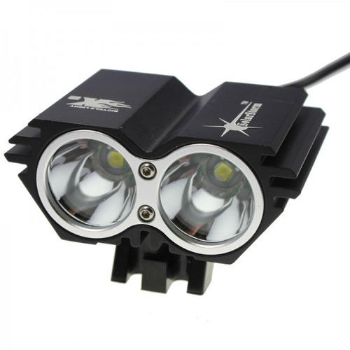 Lampara Bicicleta Solarstorm X2 Recargable 1200 Lumen Reales
