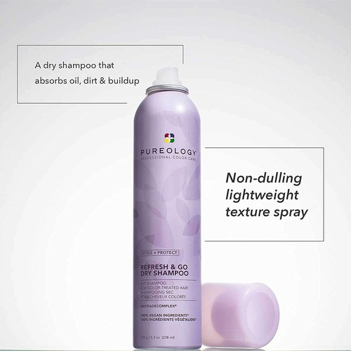 Pureology Style + Protect Shampoo Refresh & Go Dry | Para Ca