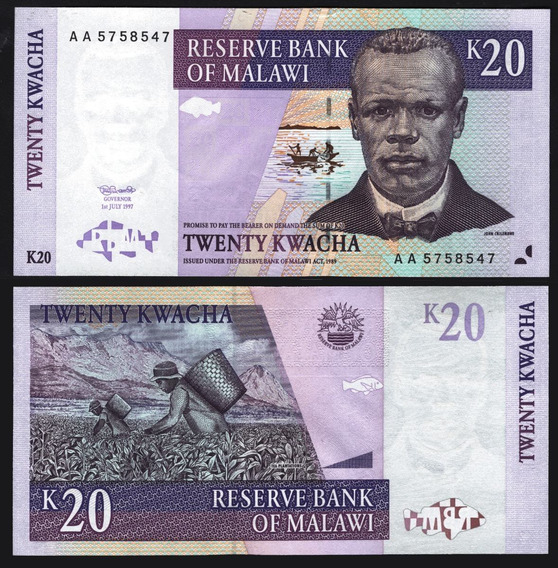 MALAWI 500 KWACHA 2012 P 61 UNC