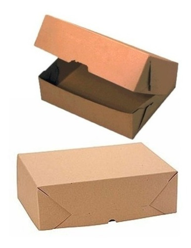 Caja Archivo Legajo Cartón Micro Corrugado 1º Cal -pack X 25 Marrón