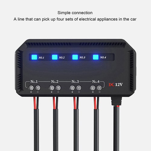 Bloque De Fusibles Automotrices 20a, 12 V, Universal Y Relé