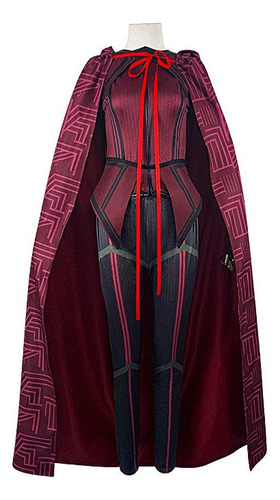 Disfraz Cosplay De Wanda Visión De Halloween Para Mujer