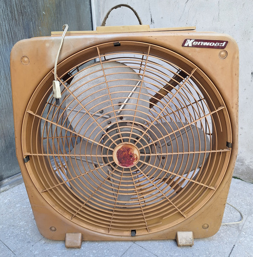 Ventilador Kenwood Turbo Funciona Antiguo 50 Cm 50 Caqui Aluminio Aluminio 3 (Usado)