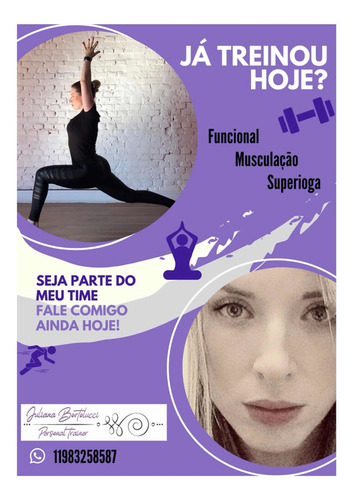 Imagem 1 de 1 de Aulas De Superioga, Hiit, Funcional E Musculação