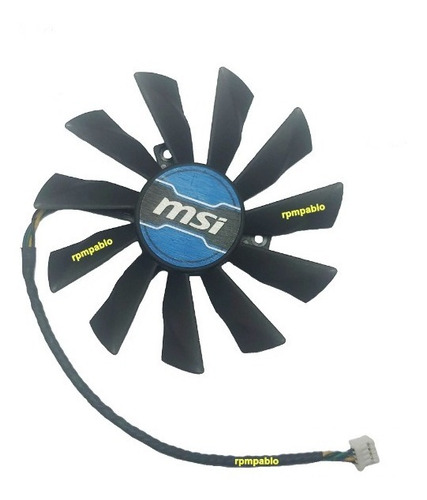 95mm Cooler Fan Placa De Video Nvidia Msi Pld10010s12hh