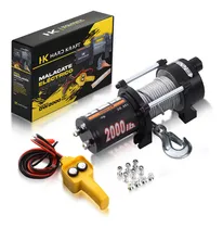 Comprar Malacate Eléctrico 12v Vehiculos 2000lbs (907kg)