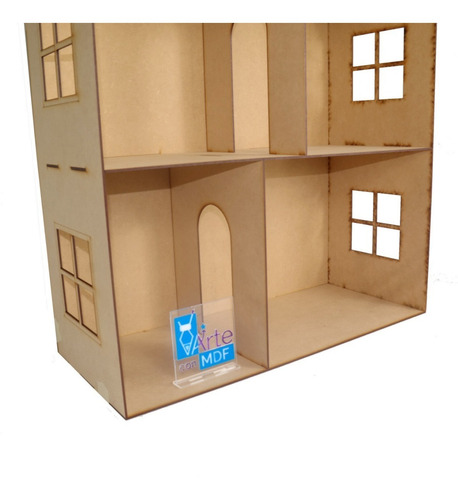 Imagen 8 de 8 de Casa De Muñecas Jenny Enorme De 90 Cm De Madera Mdf