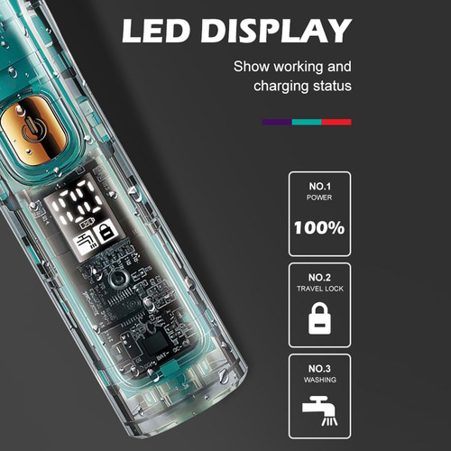 Cortadoras De Cabello Kit De Maquina De Cortar Pelo Led
