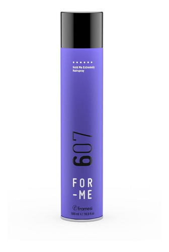 Spray Fijación Extra Fuerte 607 Hold Me 500ml For Me Framesi