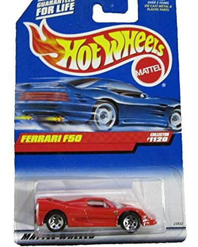 Ferrari F50 Hot Wheels 1999 1:64 Escala Rojo Ferrari F50