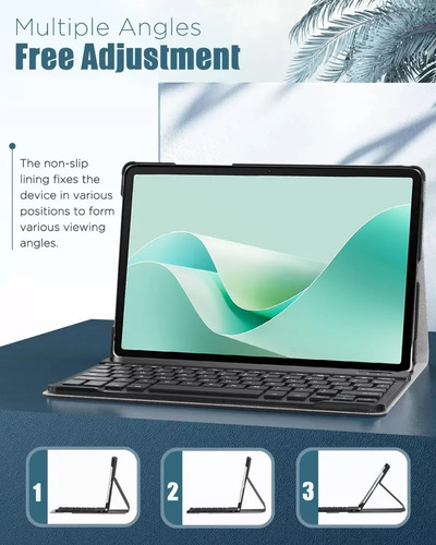 Funda Teclado Para Huawei Matepad 11.5 S 2024 Case Keyboard Color Negro
