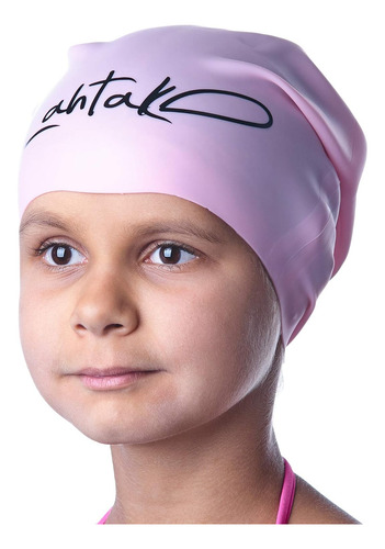 Gorros De Natación Para Niños De Pelo Largo - Gorro De Na...