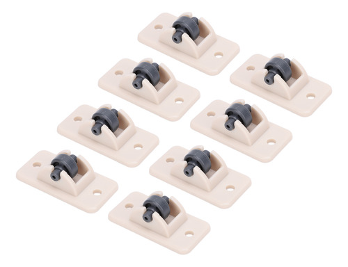 Mini Ruedas Giratorias Autoadhesivas De Plástico, 20 Piezas,