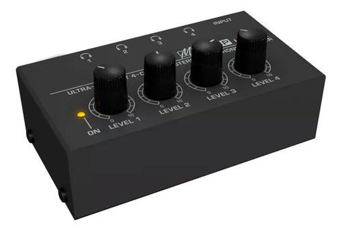 Imagen 4 de 10 de Preamplificador De Auriculares Ha400n 4 Salidas Stereo