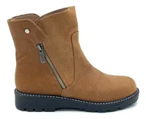 Comprar Botas Mujer Cuero Dama Botinetas Cierres Cavatini 42-4035