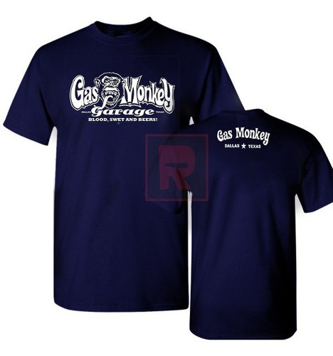 Camiseta Camisa Gas Monkey Garage Gmg1 