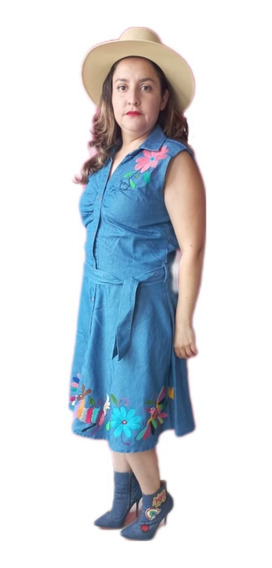 Vestido Tenango Bordado | MercadoLibre 📦 Vestido Tenango Bordado | MercadoLibre 📦