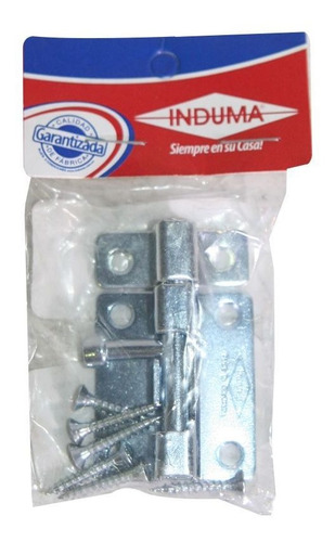 Imagen 2 de 6 de Pasador Cuadrado 2'' Calibre 18 Zincado