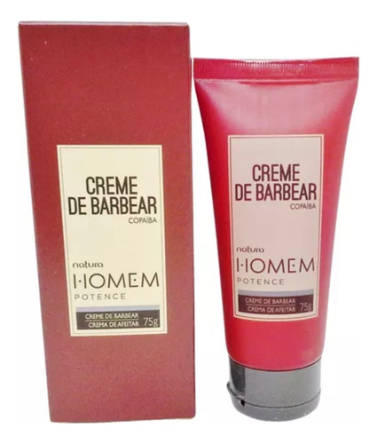Natura Homem Potence Crema Afeitar 75g Caballito