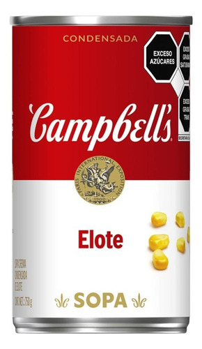 3 Pzas Crema Campbell's De Elote 750 G