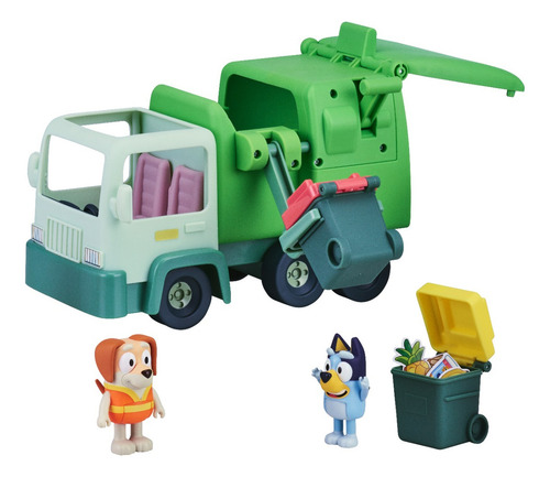 Bluey Camión De Basura Set De Juego Niños Preescolar