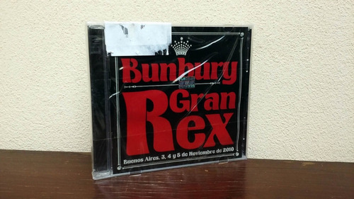 Enrique Bunbury - Bunbury Gran Rex * 2 Cd Nuevo Y Cerrado