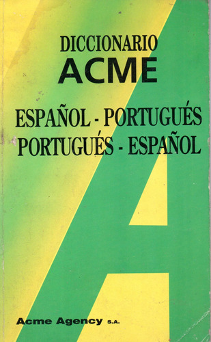 Unionlibros | Diccionario Español - Portugués Acme #874