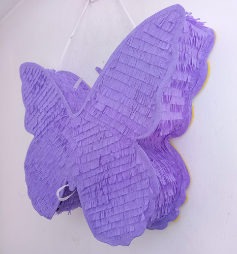 Piñata Cozzas Divertidas Mariposa Con Gliter Lila Mariposa Mariposa Grande