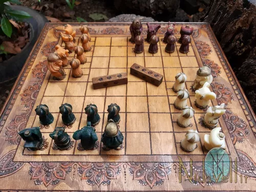 Chaturanga: O Antigo Jogo de Estratégia que Inspirou o Xadrez